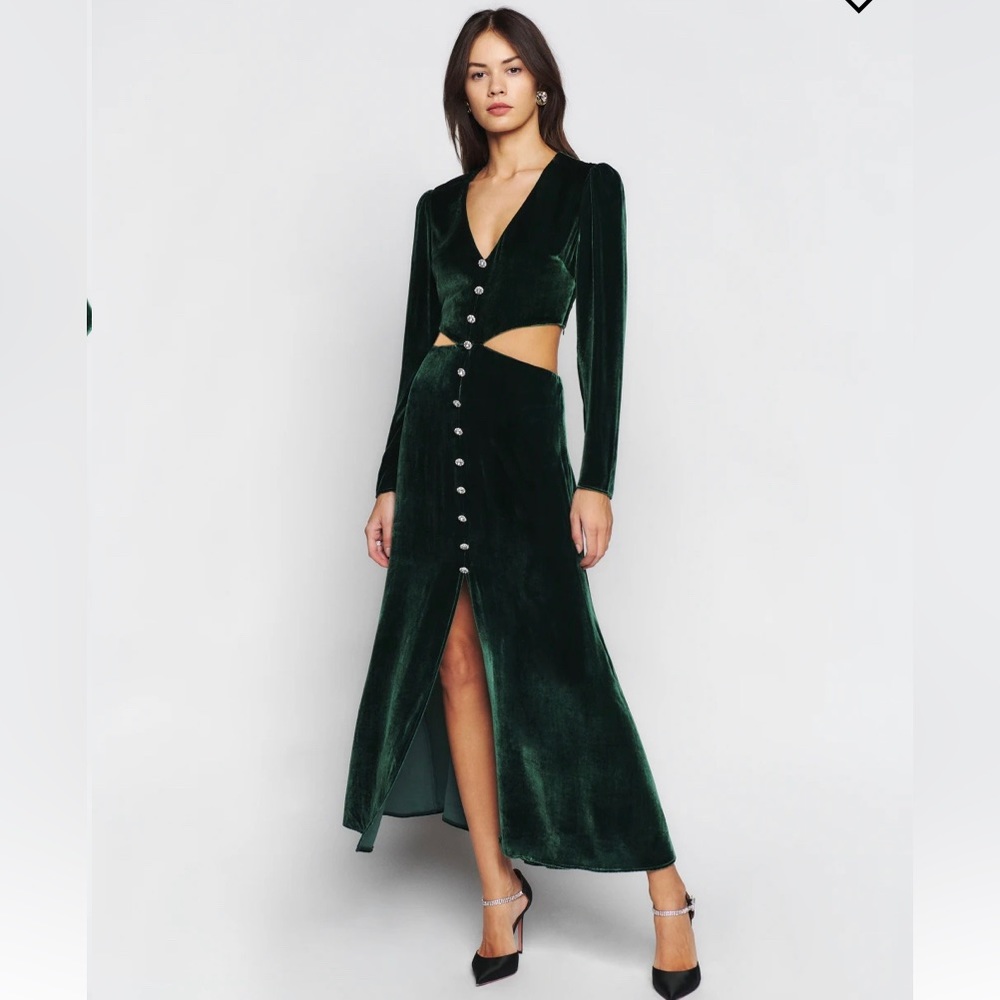 Brisa Velvet Dress BNWT